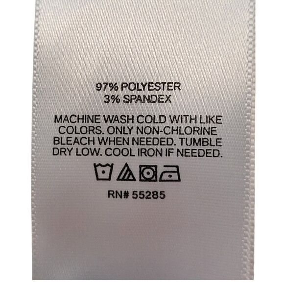 NEW Express X-Small Green Blouse Pullover Puff Sleeves Shoulder Ruffle Peplum - Picture 12 of 12